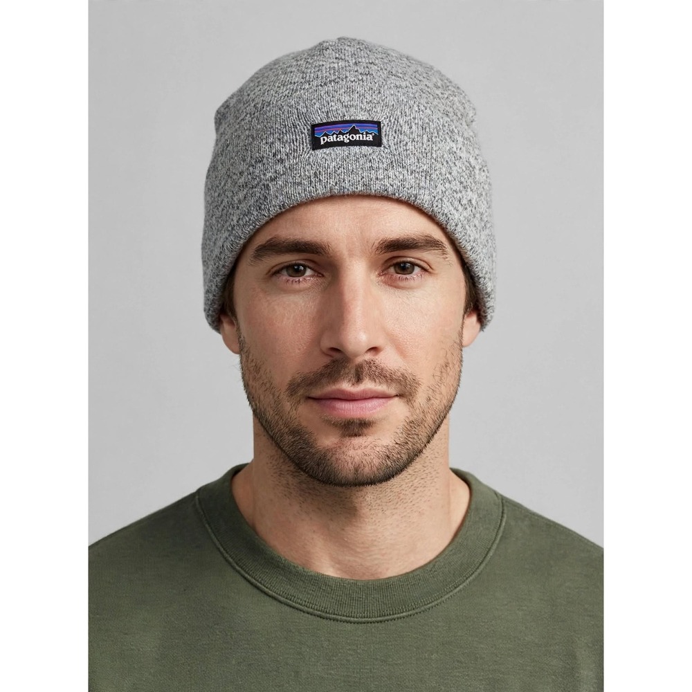 Patagonia Better Sweater Beanie Gray One Size Mens Knit Hat